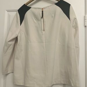 Club Monaco, colour block blouse, size medium